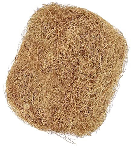 COSMEVIVI Tapis en Fibre De Palmier Respirant pour Animaux De Compagnie Marron (500g)