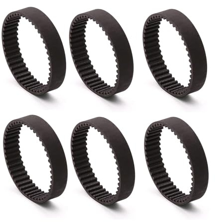 6 Stücke HTD 5M-250-12mm Zahnriemen, 50 Zähne, Zahnriemen Geschlossen Schlaufe