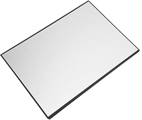 BONKZEBU Ljusreflektor Av Kartong Mångsidigt Fototillbehör i A4-storlek för Ljusare och Skuggningseffekter för Professionella Fotografer (Silver, vit och svart)