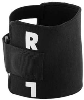 Genouillère d'acupression réglable avec point de pression arrière, soulage douleur sciatique et mal de dos, attelle confortable pour rééducation et soutien genou, améliore bien-être et mobilité.