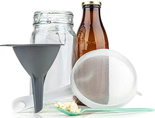 Milchkefir Starterset groß, Kefirknollen zur Herstellung von Kefir, aktiv und vital