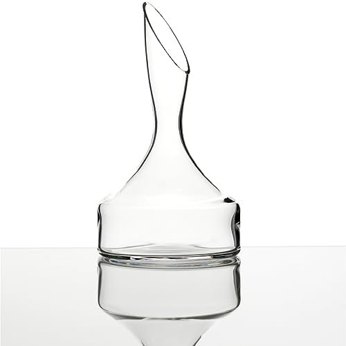 Stölzle Lausitz Decanter Osorno Vulkanos 750 ml – Elegante caraffa per vino rosso in cristallo soffiato a bocca – Sviluppo ottimale degli aromi – Lavabile in lavastoviglie – Regalo per intenditori