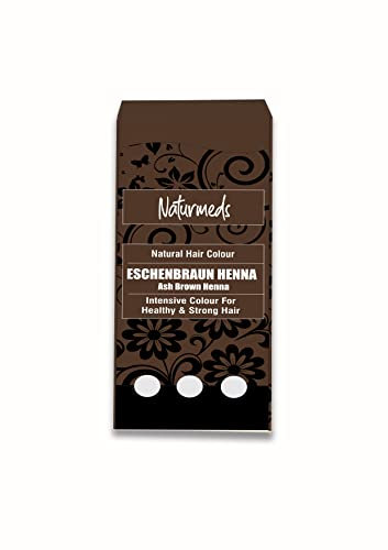 HENNA PULVER- ASCHBRAUNE HAARFARBE