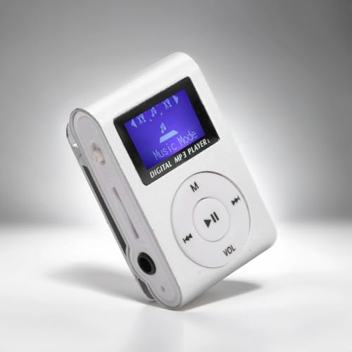 Mini Lecteur de Musique MP3 Portable avec écran LCD, Support de Carte Mémoire, Numérique sans Perte pour Les Activités de Plein air et Les Sports