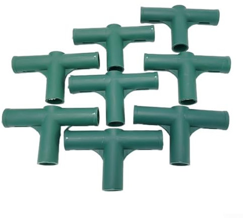 LVYXON Lot de 8 connecteurs de cadre robustes pour auvent de cadre de serre - 19 mm - Accessoires de support de cadre de serre (3#)