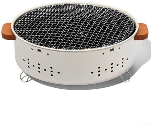 Hasaller Barbecue en acier inoxydable conçu pour accueillir différents types d'aliments lors de tout événement en plein air (B)