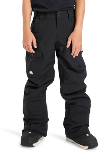 Quiksilver Snow Pants Utility Pant Kids Boy's Black 10