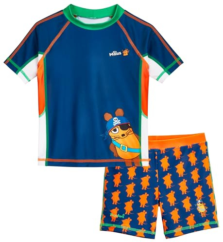 Playshoes UV-skydd badset tvådelad, mus pirat, 98-104