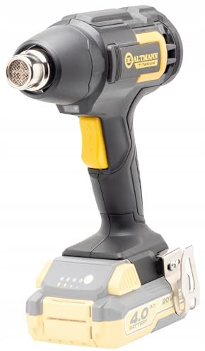 Kaltmann Akku Heißluftgebläse TITANIUM 20V | 250W | 2 Gänge | 550°C | Durchfluss 100 l/min | Mobile zum Entfernen von Farben und Formen | BODY - Ohne Akku | KTI-OPL20V