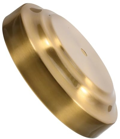 SOIMISS Runder 8mm Kupfer aus mit und Tischlampenfuß Kabeldurchführung Lochgrößen 10mm für Selbstgemacht Projekte im Wohnzimmer