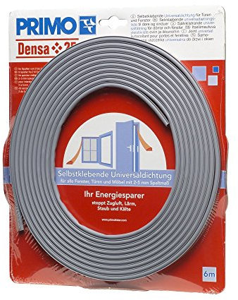 Primo Joint universel, portes et fenêtres 10 x 5 mm - 6 m (gris)