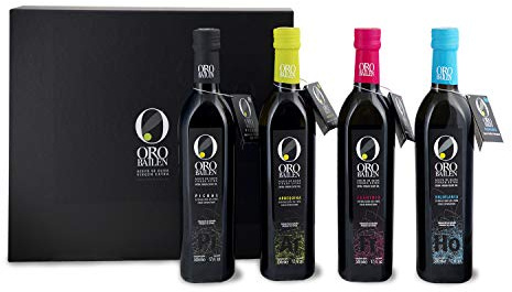 Aceite De Oliva Virgen Extra Oro Bailén - Estuche 4 variedades (4x500ml)