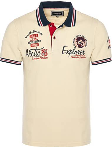 Carisma Casual Herren Poloshirt Kurzarm T-Shirt Regular Fit mit Hochwertigen Stickerei 4634