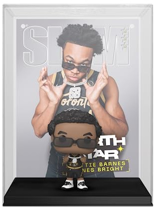 Funko Pop! NBA Cover: Slam - Scottie Barnes - NBA + Slam Magazine - Figura de Vinilo Coleccionable - Idea de Regalo- Mercancia Oficial - Juguetes para Niños y Adultos - Sports Fans