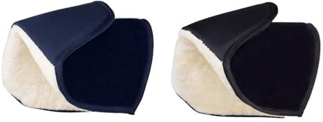 netproshop Widerristschoner für Pferde Widerristschützer verhindert Scheuerstellen im Fell, Farbe:Schwarz