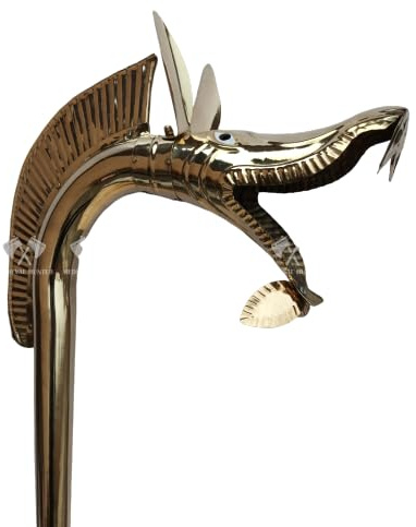 YOUNGSMITH Tintignac Carnyx Brass - Trompeta celta de calibre 18