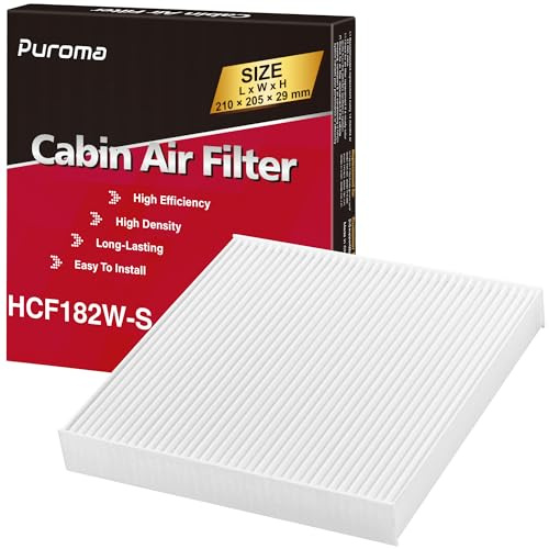 Puroma Cabin Air Filter Replacement for CP182, CF11182, Honda Civic, Clarity, CR-V, CR-Z, HR-V, Fit, Insight, Odyssey, Acura MDX, RDX, TLX, INTEGRA