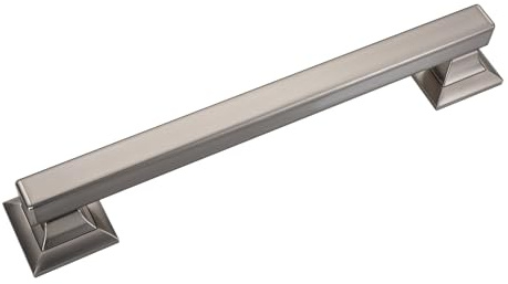 Joyrain Stainless Steel Square Grab Bar - ADA Compliant 500lb Weight Limit, 16/24/32 Inch Bathroom Safety Rail for Seniors & Disabled (Brushed Stainless Teel, 16 inch)