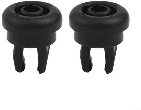 EffiFish Black Parcel Shelf String Hanger Clips， For Clio For Megane For Laguna R21 R25 Car Boot Luggage Cover Holder Interior Accessories Replacement Parts Set Of 2