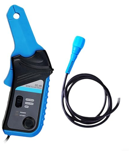 Wodsty CC-65 AC/DC Current Clamp 65A 20kHz with BNC Interface for Multimeter and Oscilloscope Power Circuit Measurement