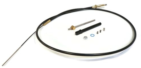 The ROP Shop Unteres Schaltzug-Set für Mercury MerCruiser Bravo One, Two & Three Sterndrives