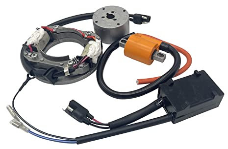 Motorrad Gleichrichter Lichtmaschine Stator Magneto Stator Rotor Kit Box Set Für Suzuki Für RM 80 85 Für 85L RM80 RM85 RM85L Dirt Pit Bike Für MX Motocross Racing