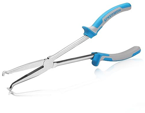 SPEEDWOX Long Reach anneau nez Plers 11 pouces Long Reach pince de poignée pince de démontage de bougie outil de bougie Seadoo accessoires d’étincelle pince de démontage de tuyau séparateur de fil de
