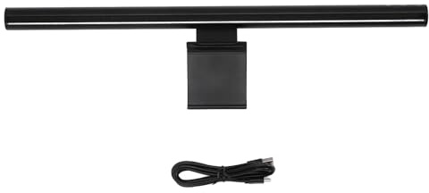 Barre Lumineuse de Moniteur, Lampe de Moniteur D'ordinateur pour le Soin des Yeux, Barre Lumineuse D'écran LED Alimentée par USB, Lumière D'écran D'ordinateur pour Bureau, Maison