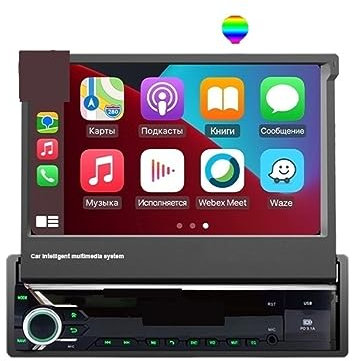 MZZYG Navegación por satélite Pantalla Empotrada Radio De Coche Navegación De Coche Reproductor De Vídeo Multimedia(C GPS-XV6Plus-4-64-C)