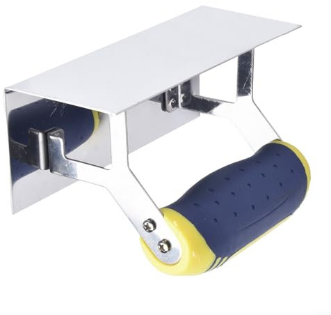 HomeVortex Edelstahl-Beton-Hand, Betonbearbeitungswerkzeuge mit ergonomischem Design, für die Endbearbeitung von Gips, Stuck, Zement, Finishing-Aufgaben (c)