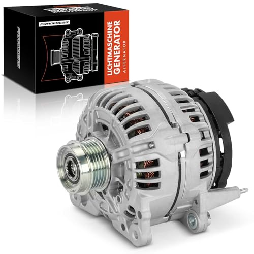 Frankberg Lichtmaschine Generator Diesel 2-Polig 028903029N, 028903029NX | Kompatibel mit A4 8EC, P.a.s.s.a.t Variant 3B6, A4 8E2, P.a.s.s.a.t 3B3, A4 Avant 8E5, A4 Avant 8ED