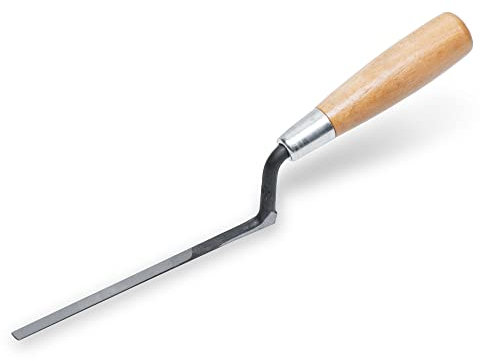 Spatola Marshalltown Bricklayer con manico in legno duro, in acciaio al carbonio, per muratori e artisti, dimensioni della spatola: 165x6 mm