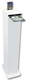 INOVALLEY HP32-CD-W Torre audio Bluetooth - Lettore CD - Bianco