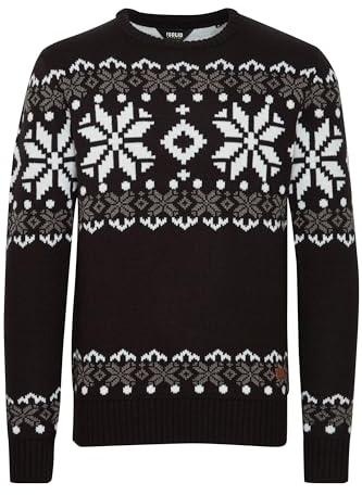 !Solid SDNorwig Herren Strickpullover Weihnachtspullover, XL, Black (9000)