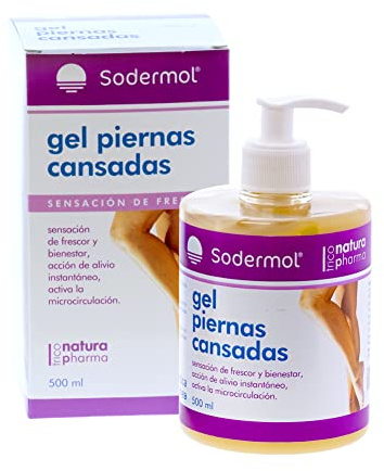 Arnika Creme, verbessert sofort die müde Beine | Kühlende Gel, Behandlung gegen geschwollene Beine und Krampfadern, lindert und beruhigt schmerzen, für Männer und Frauen | 200ml, mit Arnika (500ml)