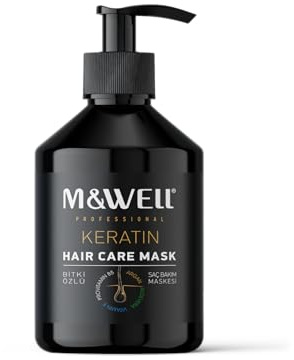 M&WELL Keratin Haarmaske Haarpflege Maske Hair Mask 500ml