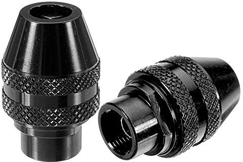 Mesee 2pcs 4486 Schnellspannbohrfutter, Dreibacken Bohrfutter, Keyless Quick Change Chuck Ersatz Elektro Schleifwerkzeug, Zubehörsatz für 4486 Rotationswerkzeuge 3000 4000 7700 8200