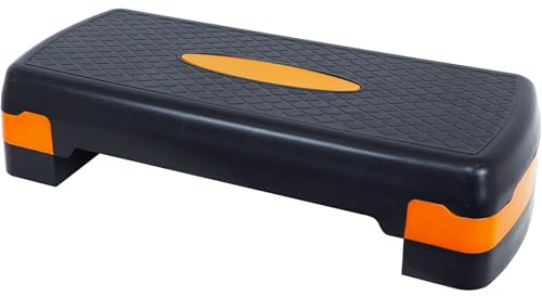 Fitvids Adjustable Workout Aerobic Stepper Step Platform Trainer, 27-Inch, Multiple Colors