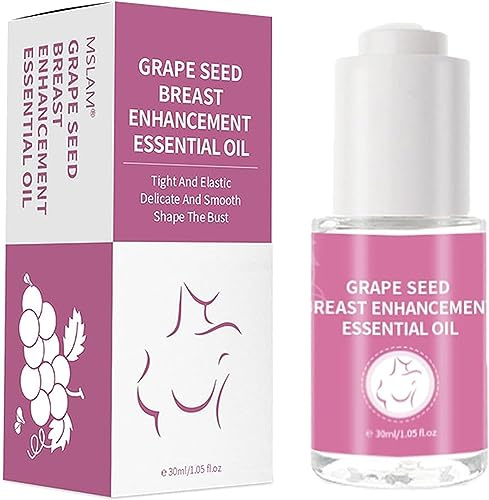 Olio da massaggio per l'aumento del seno da 30 ml Crema per l'aumento del seno Crescita rapida Olio essenziale naturale per l'aumento del seno a base di erbe Anti-rilassamento Elimina le rughe del tor