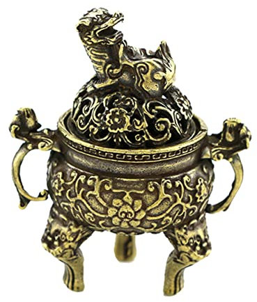 Räuchergefäß-Ornament Aus Messing Für Die Teezeremonie Räuchergefäß- Räuchergefäß-Ornament Für Den Innenbereich - Antiker Stil