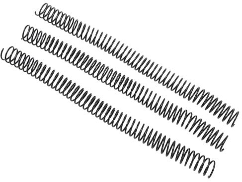 Spiralbindespule, 50 Stück Spiralbindespule, 170 Blatt Kapazität, A4-Binderücken, 484:1 Teilung, Elektrischer Spuleneinleger, Kämme und Binderücken (BLACK)
