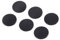 MRiiVE 6pcs Joystick analogico Stick Sostituzione Pulsante Cappuccio per PSP 1000 Nera