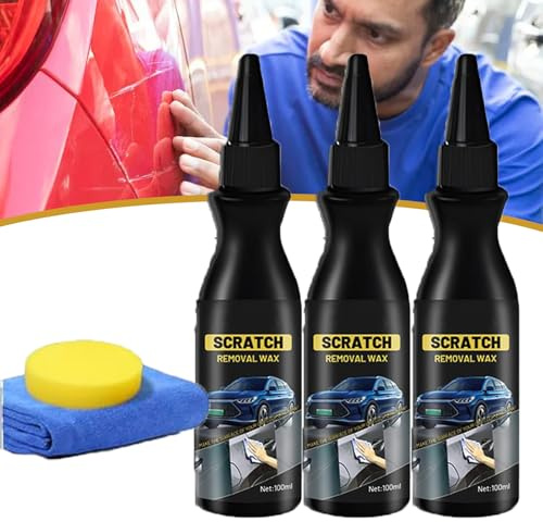 Vernis à Froid Pour Voiture, Efface Rayure Voiture Profonde (3pcs)