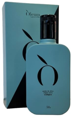 OLEUM LAGUNA | Aceite de Oliva Virgen Extra Ecológico Coupage Variedades Cornicabra y Manzanilla - Estuche 500 ml