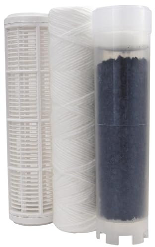 AQUAWATER 3700350804781 AQUAWATER-104633-Sustitución estación pluviales de Aqua Lluvia-Kit para filtrar Las impurezas y olores de Las Aguas estancadas-Cartuchos: 6 Meses, None, Norme