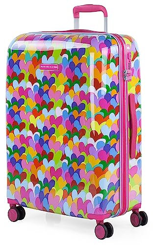 Agatha Ruiz de la Prada - Mittelgroßer Koffer – Hartschalenkoffer – Trolley-Koffer – Koffer für Flugzeuge – robuster Reisekoffer aus Polycarbonat – ultraleichter Koffer mit Zahlenschloss 131160,