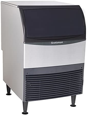 Scotsman UC2024MA-1 24 Air-Cooled Cube Undercounter Ice Maker Machine with 80 lb. Storage Capacity, 227 lbs/Day, 115v, NSF