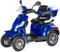 VELECO Seniorenmobil Lithium-Ionen Akku 4-Rad ElektroRoller 1000W FASTER (BLAU)