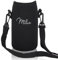 Milu bolsa de neopreno para botella de acero inoxidable 350ml, 500ml, 750ml, 1000ml - recambio - bolsa isotérmica botella para el camino - con asa de transporte (500ml)