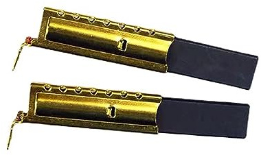 2 x Escobillas de carbón para lavadora y secadora, 5 mm x 12 mm x 32 mm, repuesto para motor de aspiradora